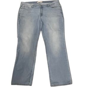 Levi’s 414 Classic Straight Jeans Water<Less Stretch Denim Plus Sz  20W